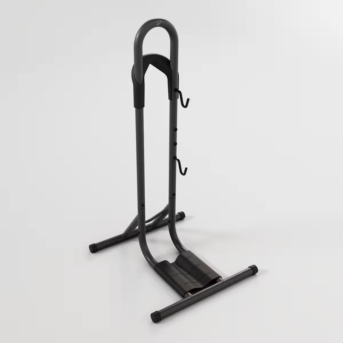 support vélo au sol Decathlon 1 vélo – vue de face