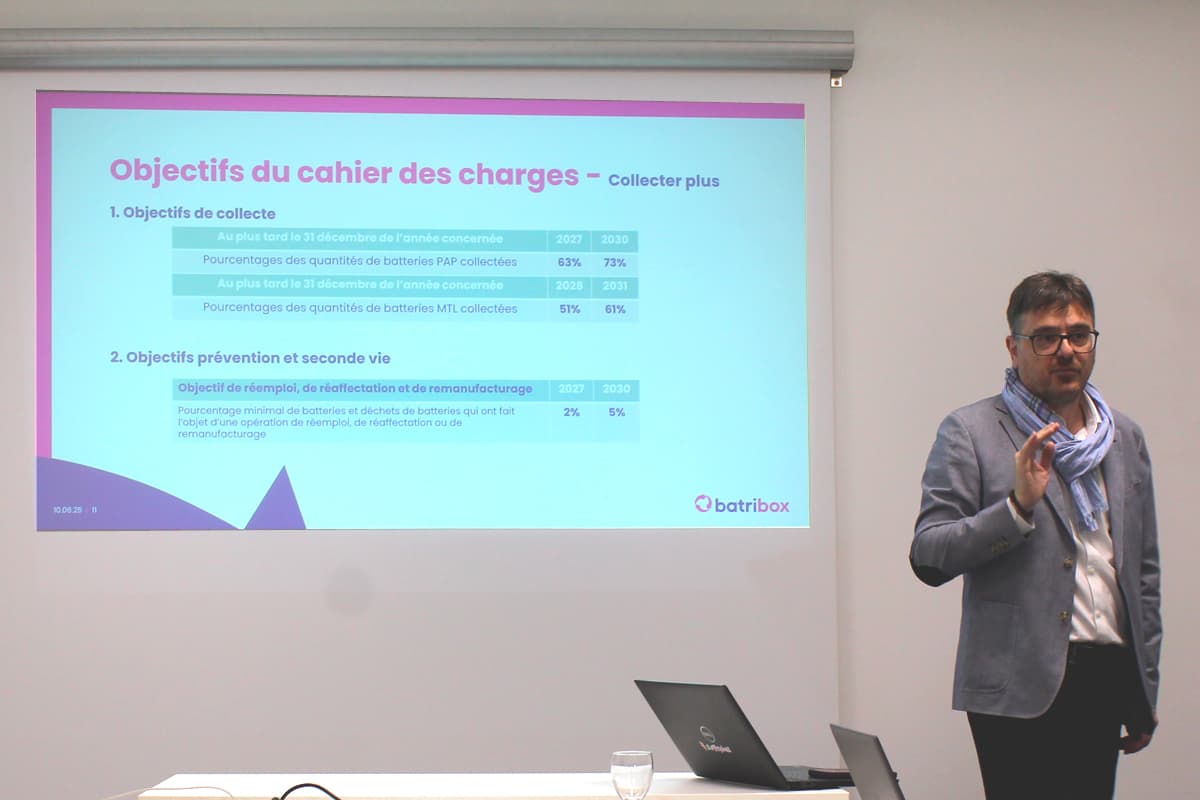 Usine pilote VoltR : Emmanuel Toussaint-Dauvergne commente les objectifs de la règlementation européenne des batteries