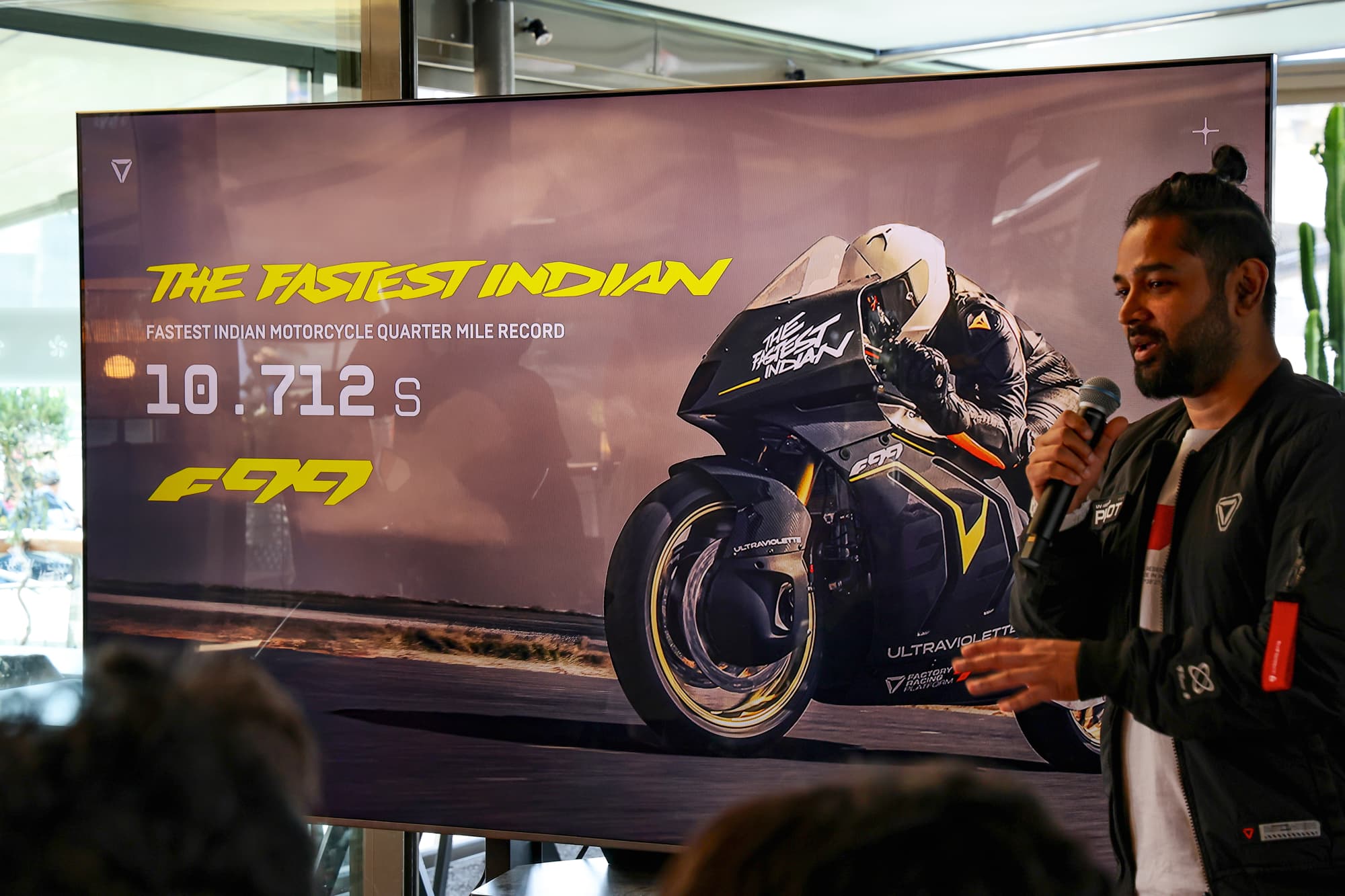 L'Ultraviolette F99, moto indienne la plus rapide !