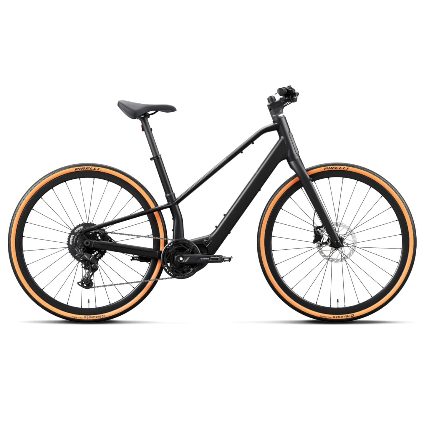 Orbea Carpe 25 noir, vélo électrique urbain 2027 vu de profil