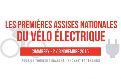 Assises Nationales du Vélo Electrique : rendez-vous les 2 & 3 novembre à Chambery