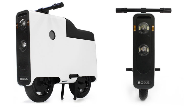 Boxx : le scooter électrique en boite va devenir réalité