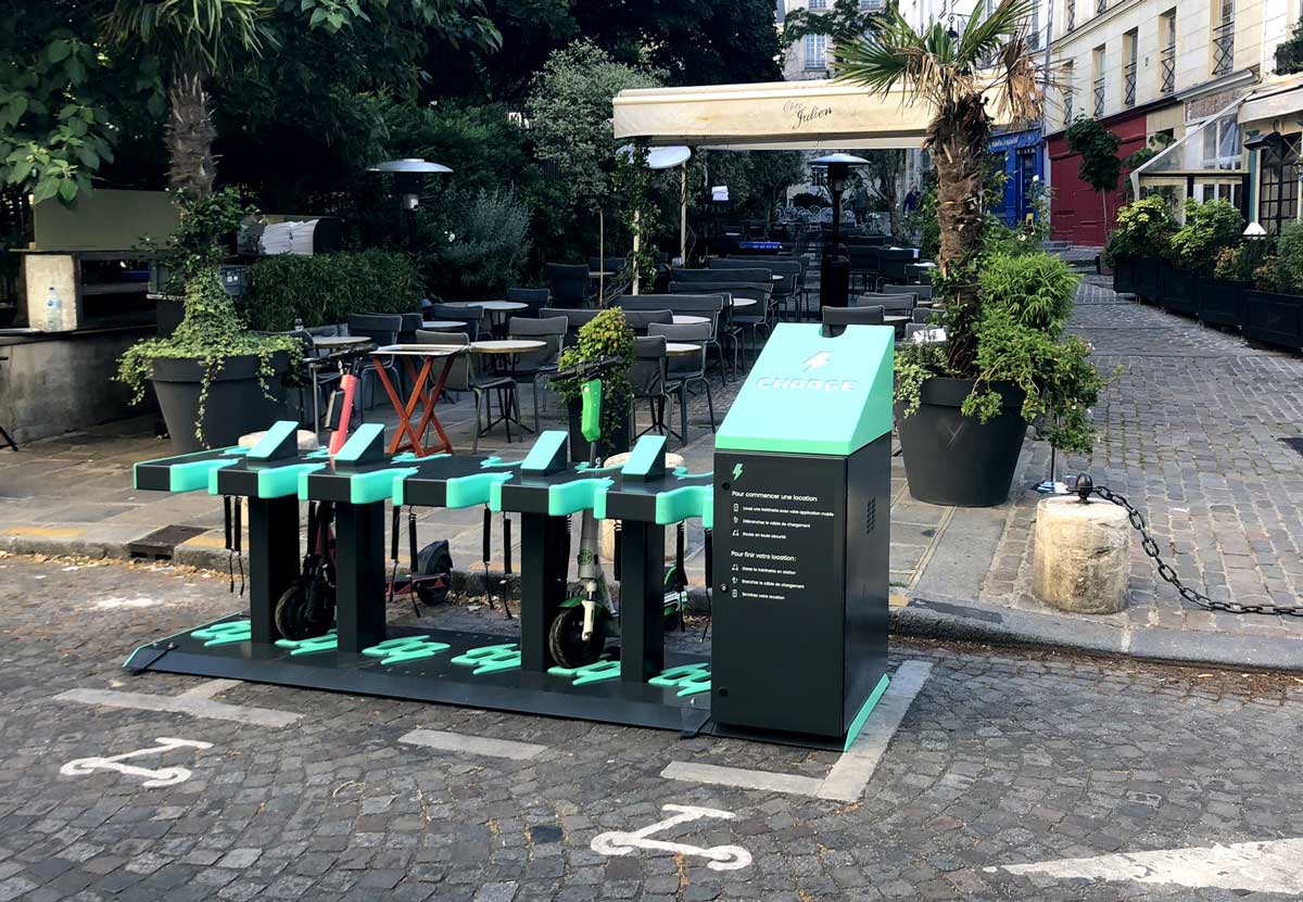 Trottinette électrique : Charge lance ses premières stations à Paris