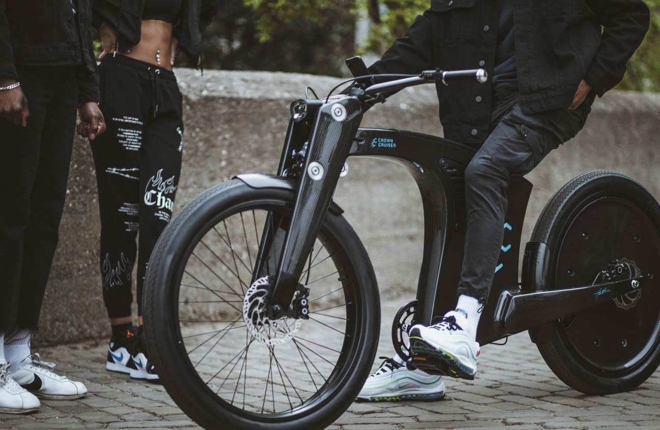 CrownCruiser présente son étonnant vélo électrique rétro-futuriste