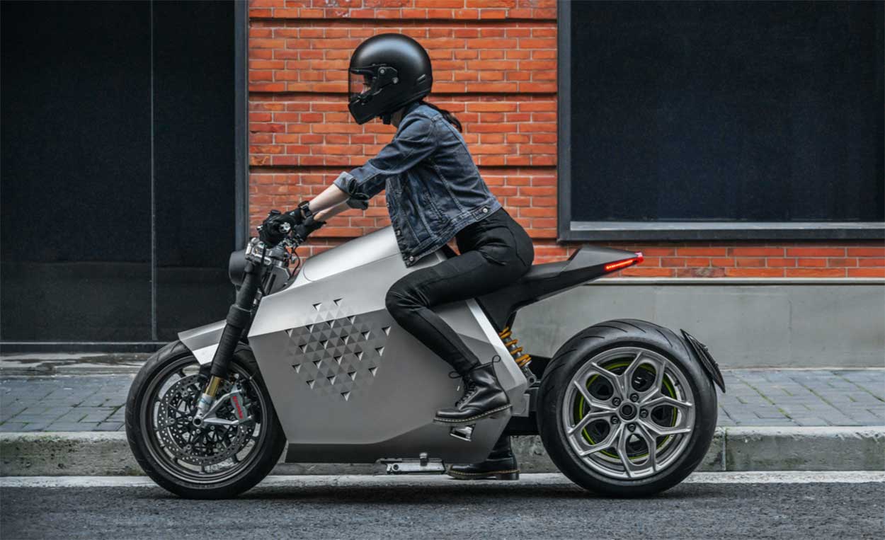 Davinci Tech dévoile sa moto électrique ultra-futuriste