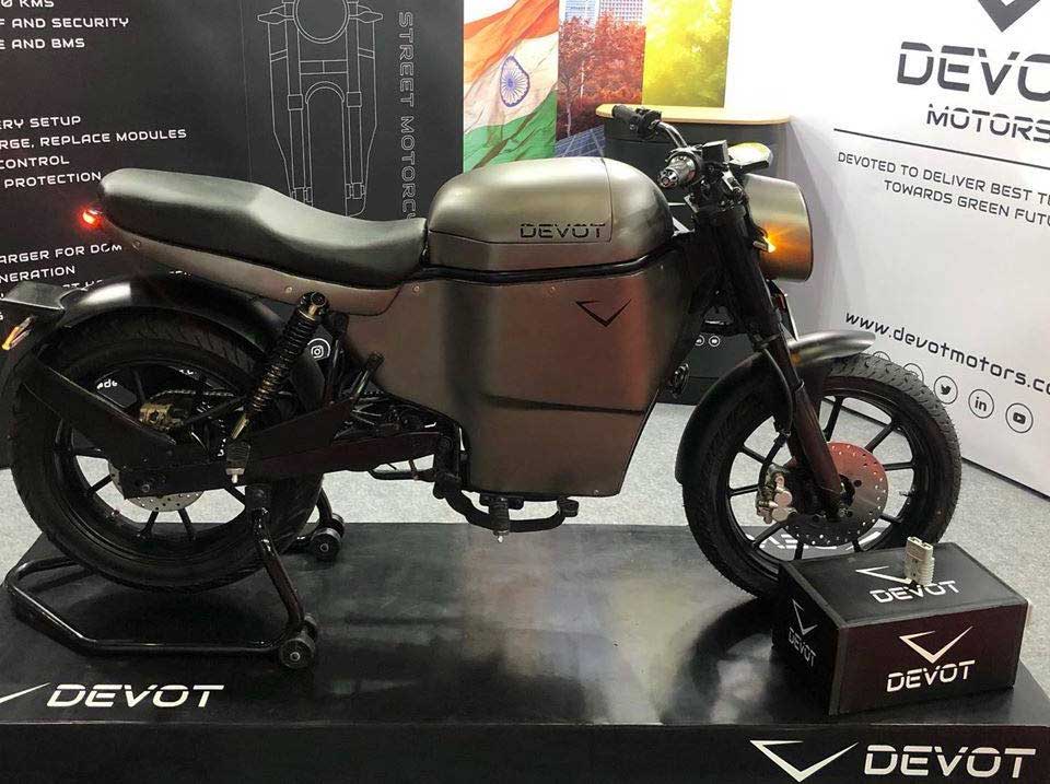 Devot Motors révèle sa première moto électrique