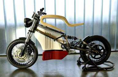 e-Raw – La première moto électrique en bois