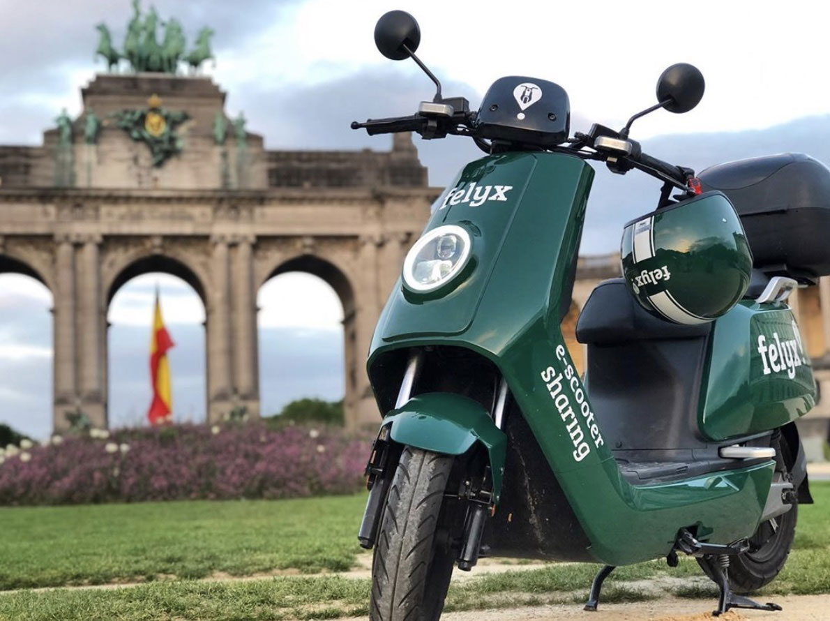 Libre-service : les scooters électriques de Felyx débarquent à Bruxelles