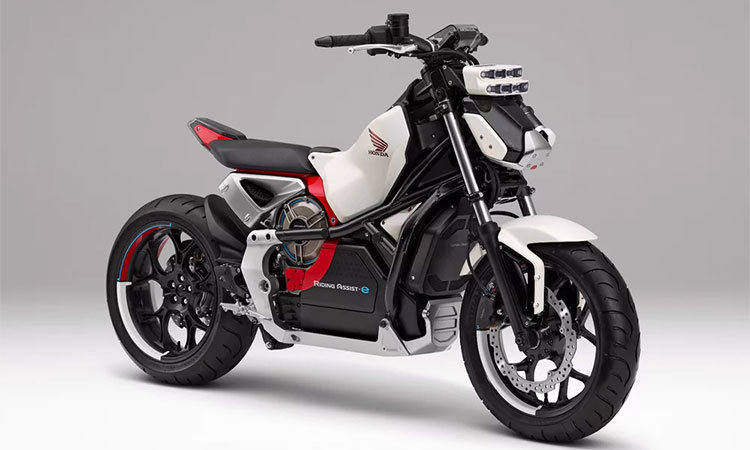 Honda Riding Assist-e : une moto électrique auto-équilibrée pour Tokyo