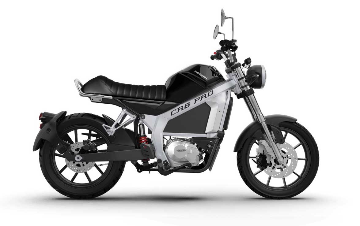 Horwin CR6 Pro - Moto électrique - Prix, autonomie, fiche technique