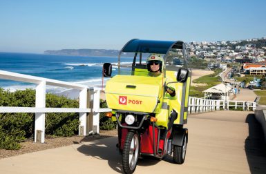 1000 nouveaux scooters électriques à trois-roues Kyburz pour la poste australienne