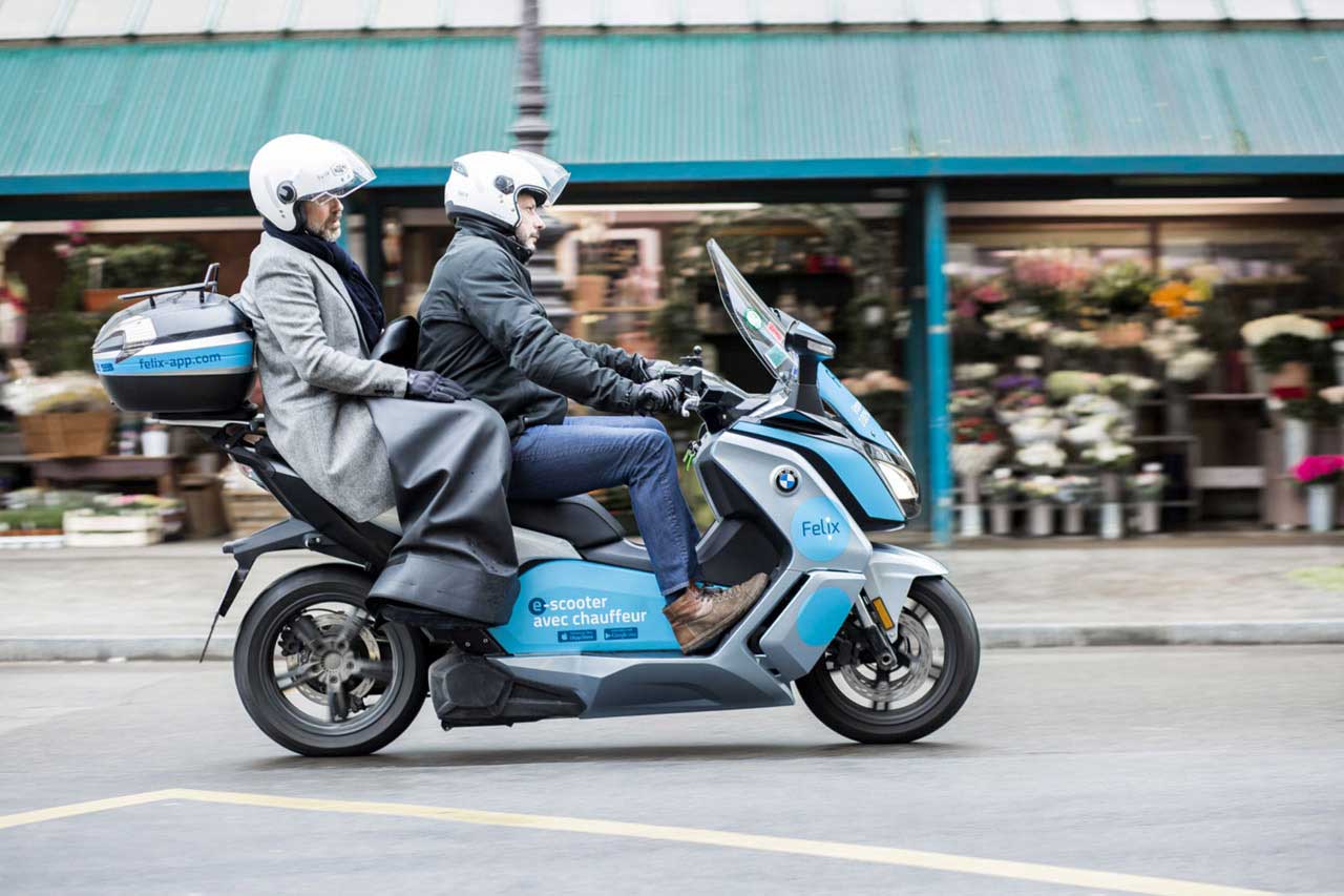 Marcel se lance dans le taxi-scooter électrique avec Felix-Citybird