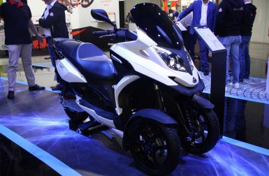Quadro QVe : un nouveau scooter électrique à trois-roues pour 2020