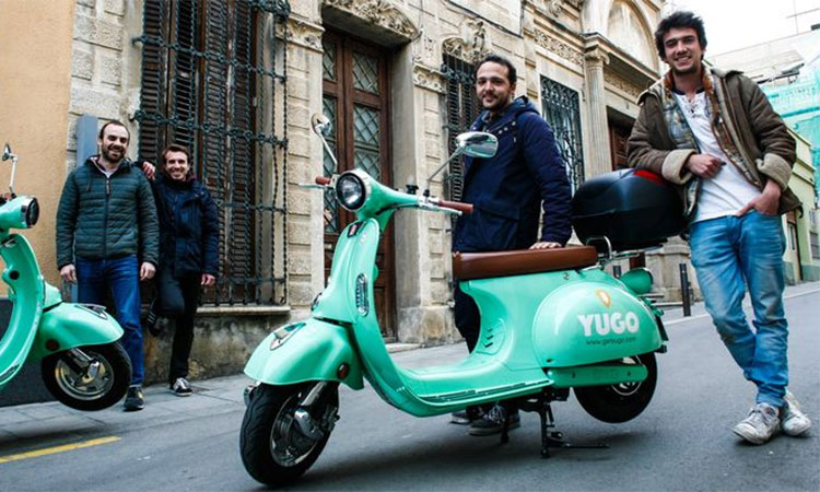Libre-service : les scooters électriques Yugo bientôt à Bordeaux