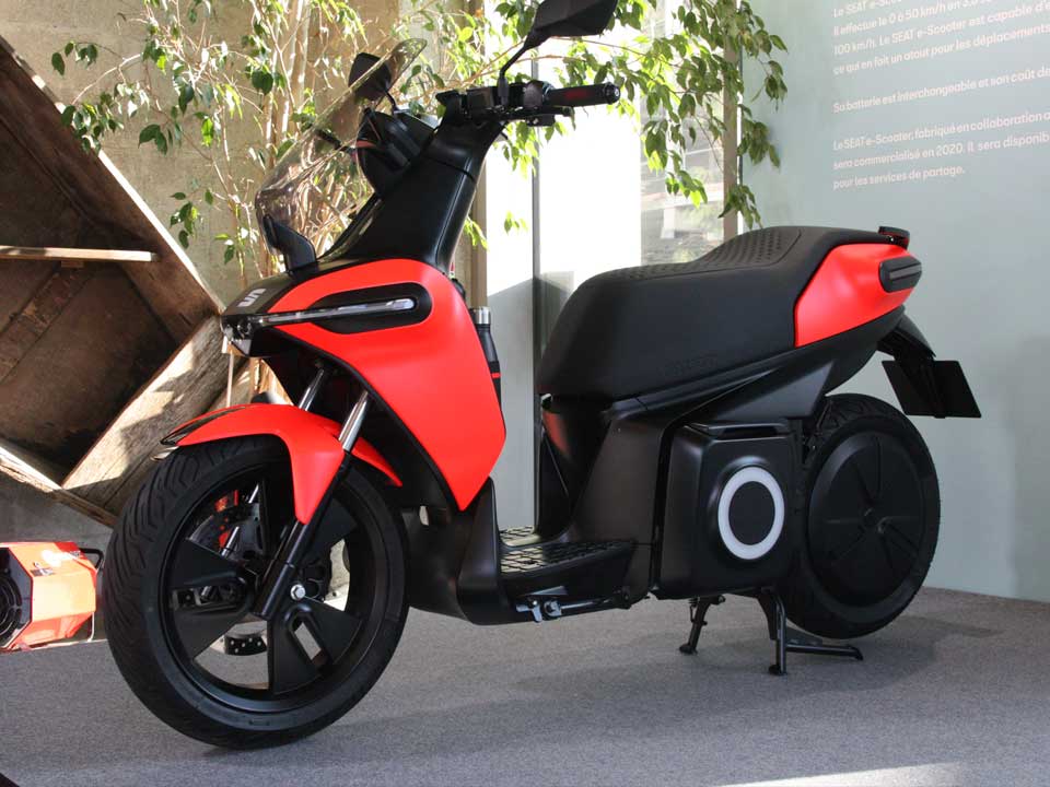 Seat e-Scooter : découverte du premier scooter électrique de Seat