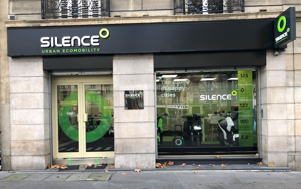 Scooter électrique : un premier flagship Silence à Paris
