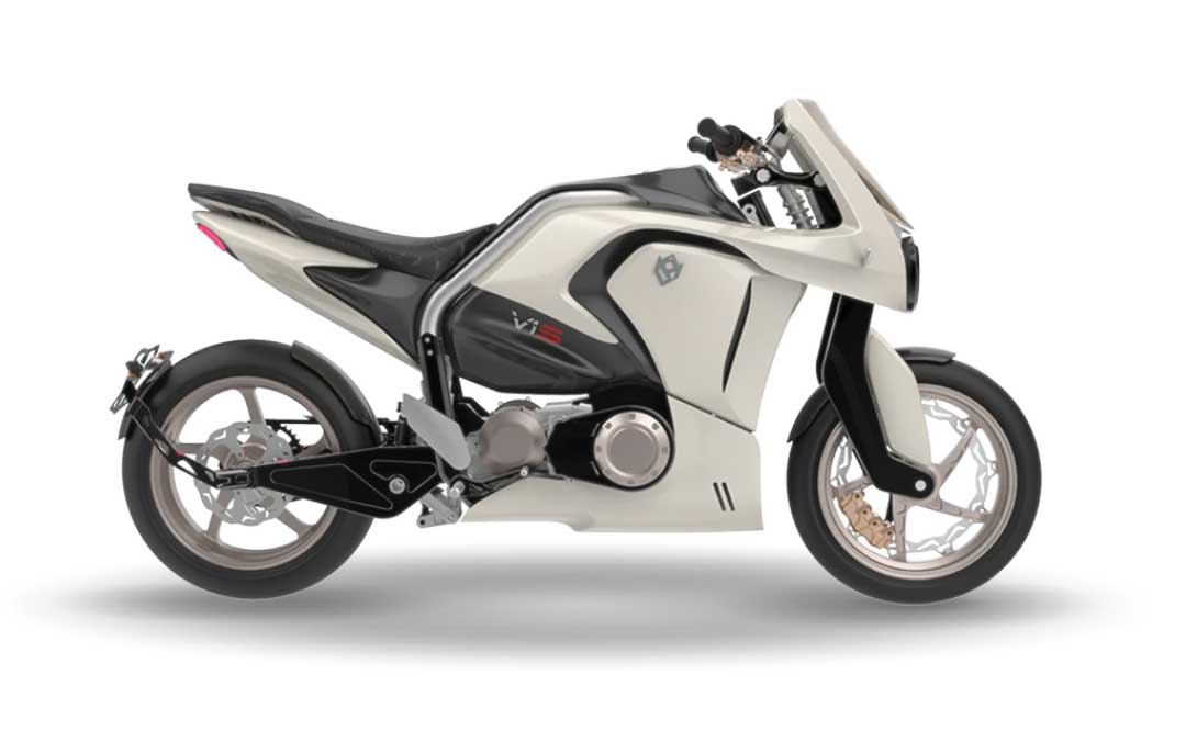 Soriano Giaguaro : une étonnante moto électrique à deux moteurs