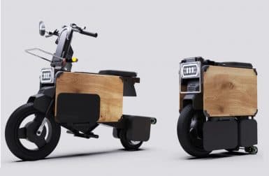 Tatamel Bike : l’étrange scooter électrique en forme de cube