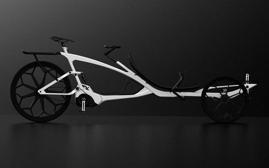 Foxbone : un étrange concept entre vélo couché et tandem électrique