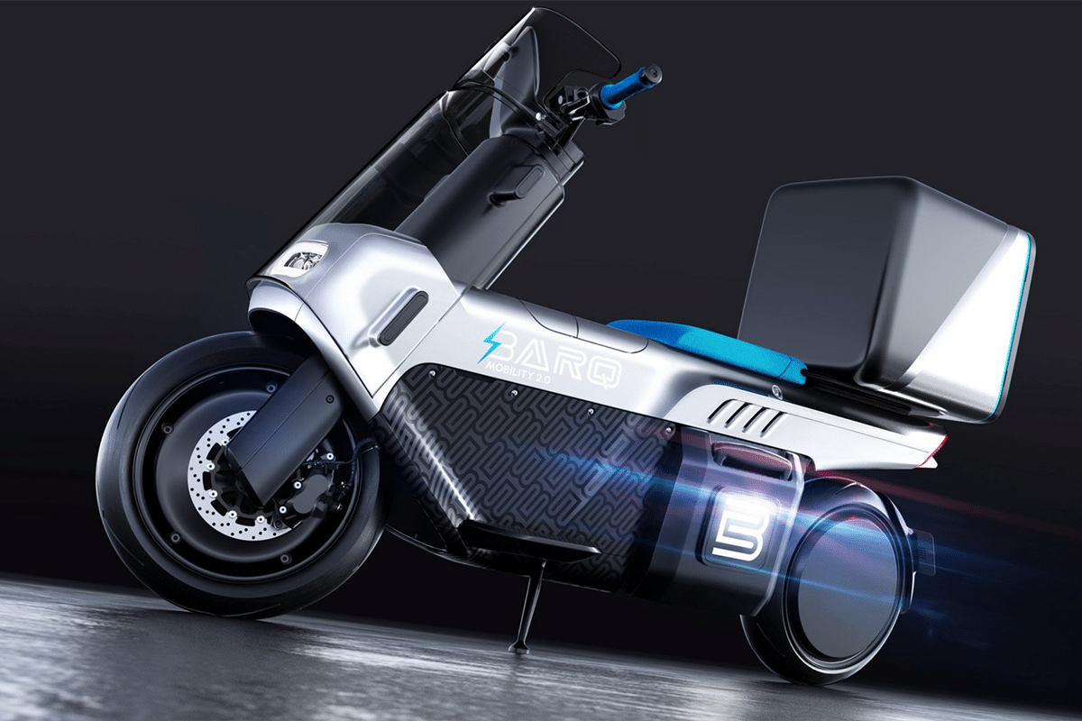 Barq Rena Max : le scooter électrique parfait pour les livraisons