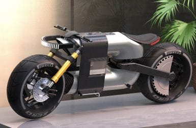 Hyundai Ioniq Q : un designer imagine la future moto électrique coréenne