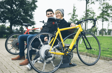 SuperWheel révolutionne le vélo avec une assistance… non-électrique