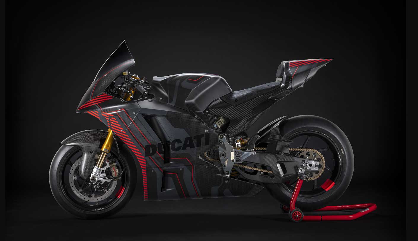 Ducati MotoE : voici les caractéristiques de la première moto électrique Ducati