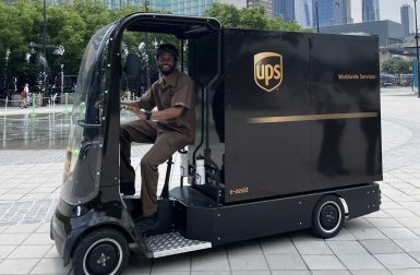 UPS teste un étonnant vélo-cargo électrique pour ses livraisons !