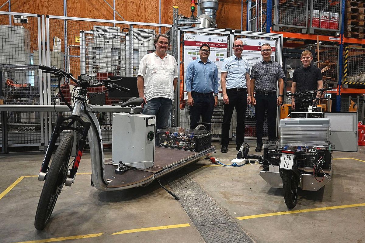 Vélo cargo électrique du projet ZEC-Bike