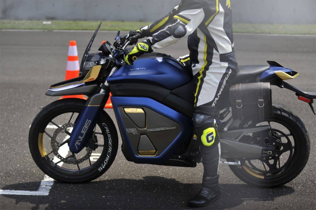 Baran Anubis : la nouvelle moto électrique indonésienne